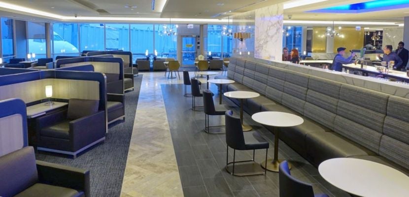 United Polaris Lounge Review