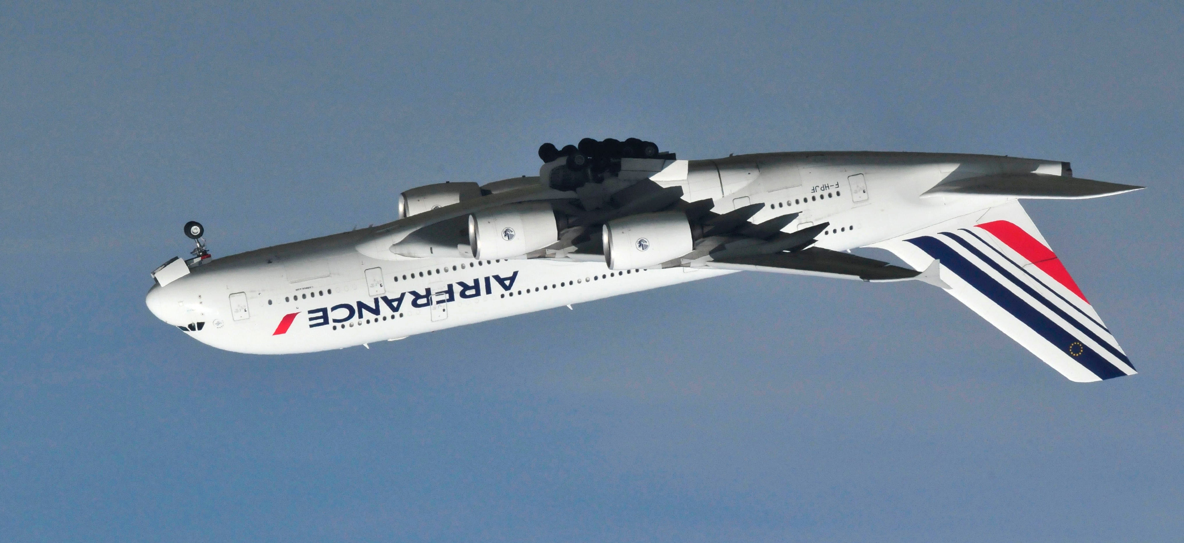 Air France A380 aiplane