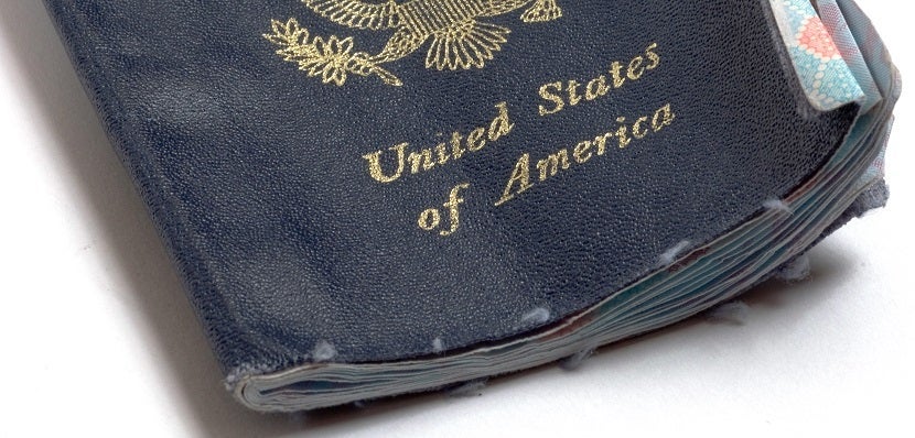 Worn Out Passport