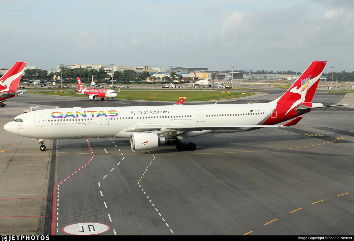 Qantas LGBT Livery
