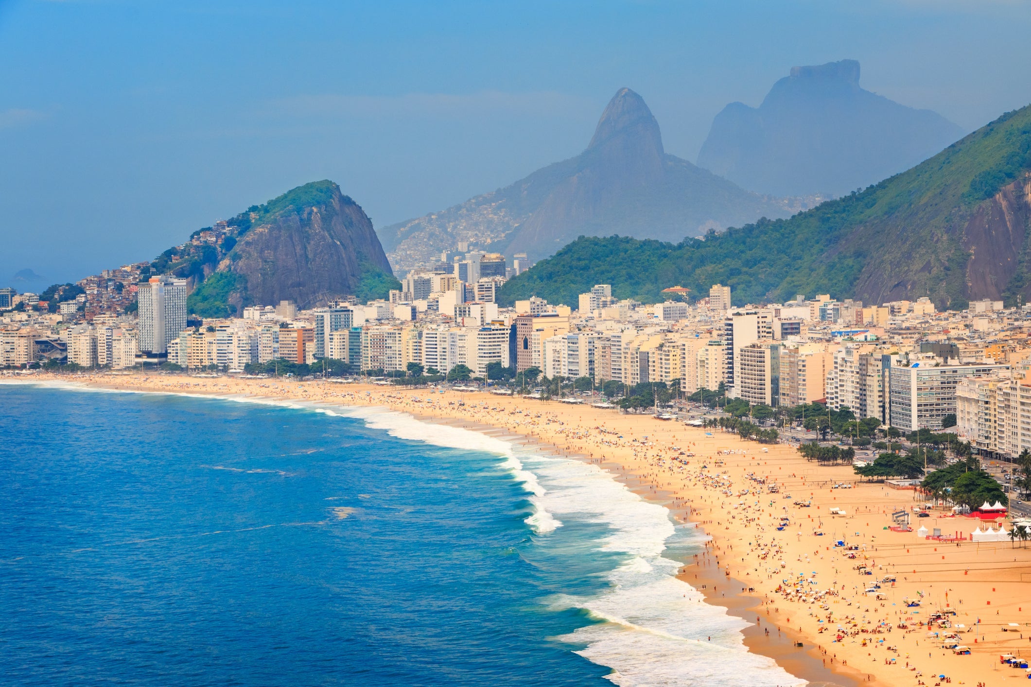 Rio de Janeiro Copacabana Beach Brazil