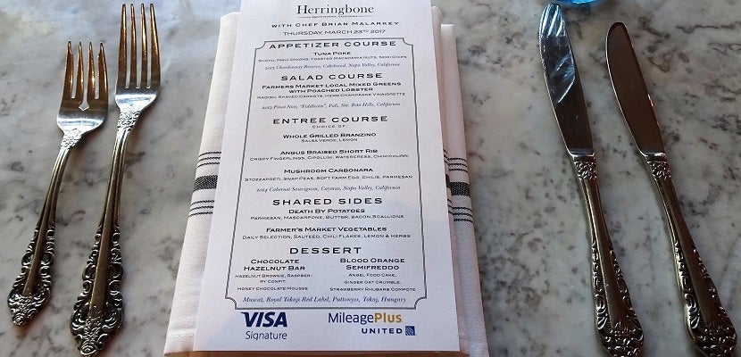 Tablesetting with Menu featured