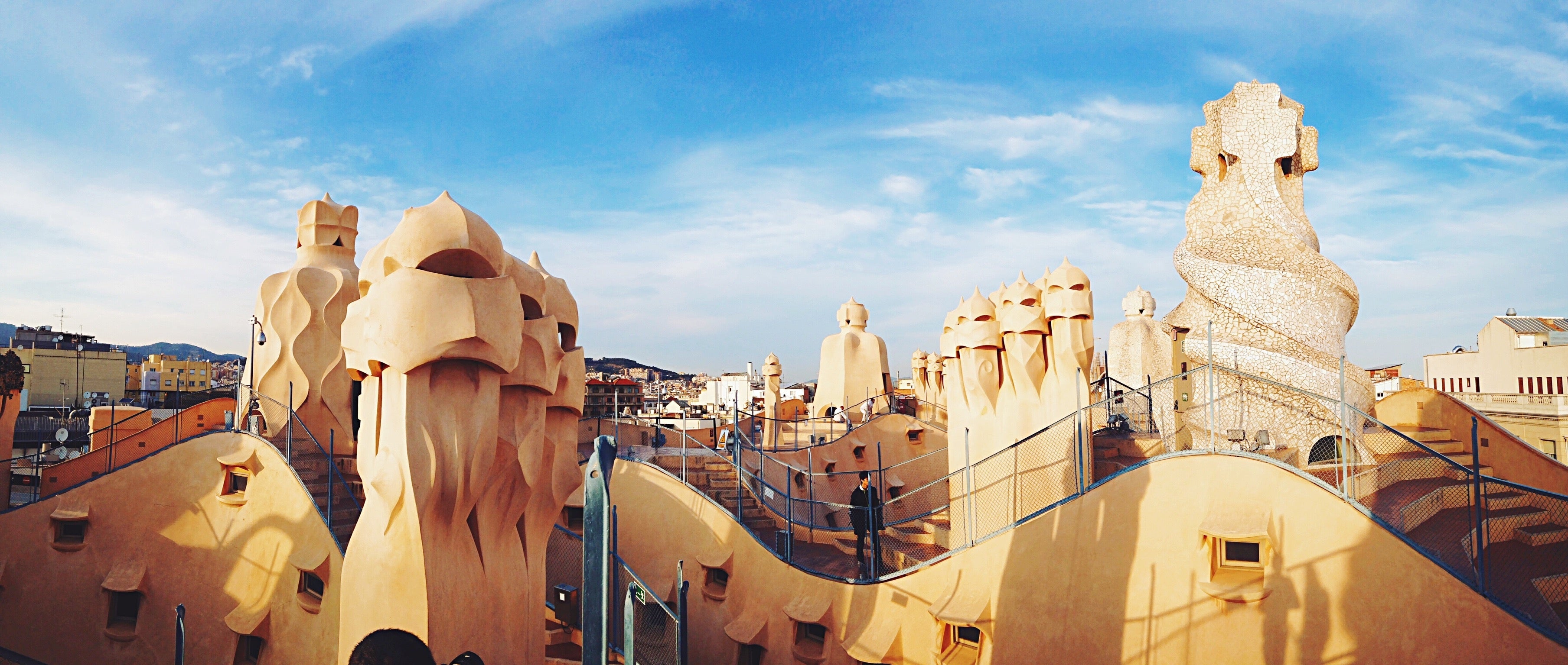 Townscape Against The Sky