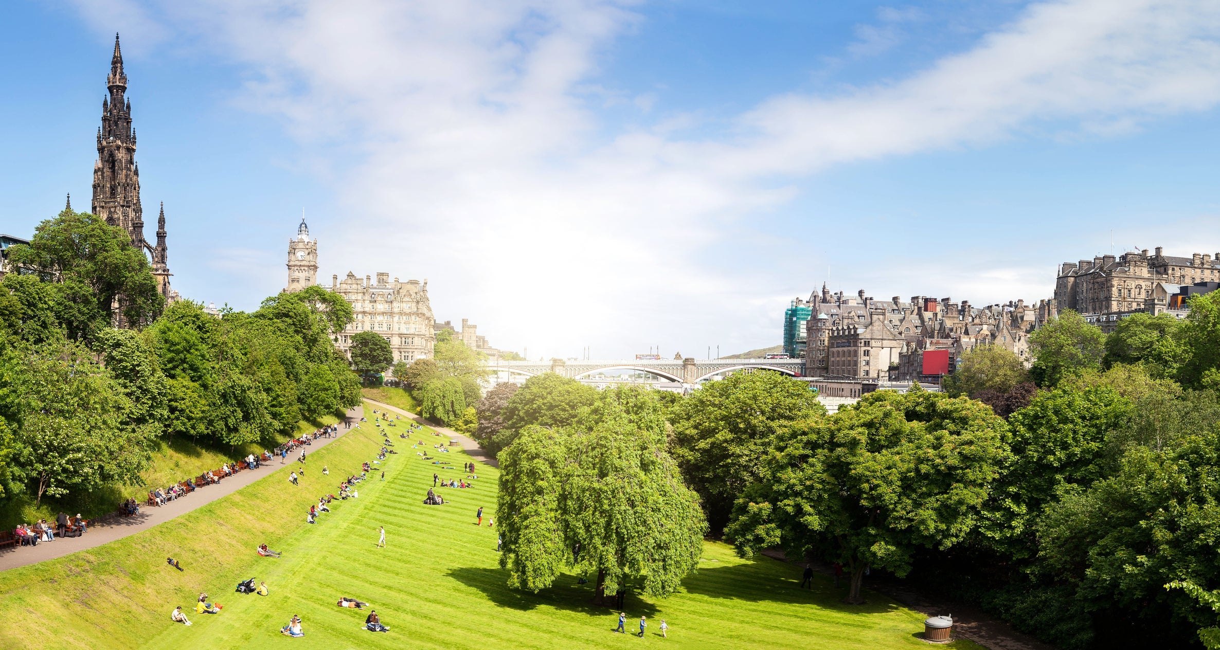 View of Edinburgh Panorama