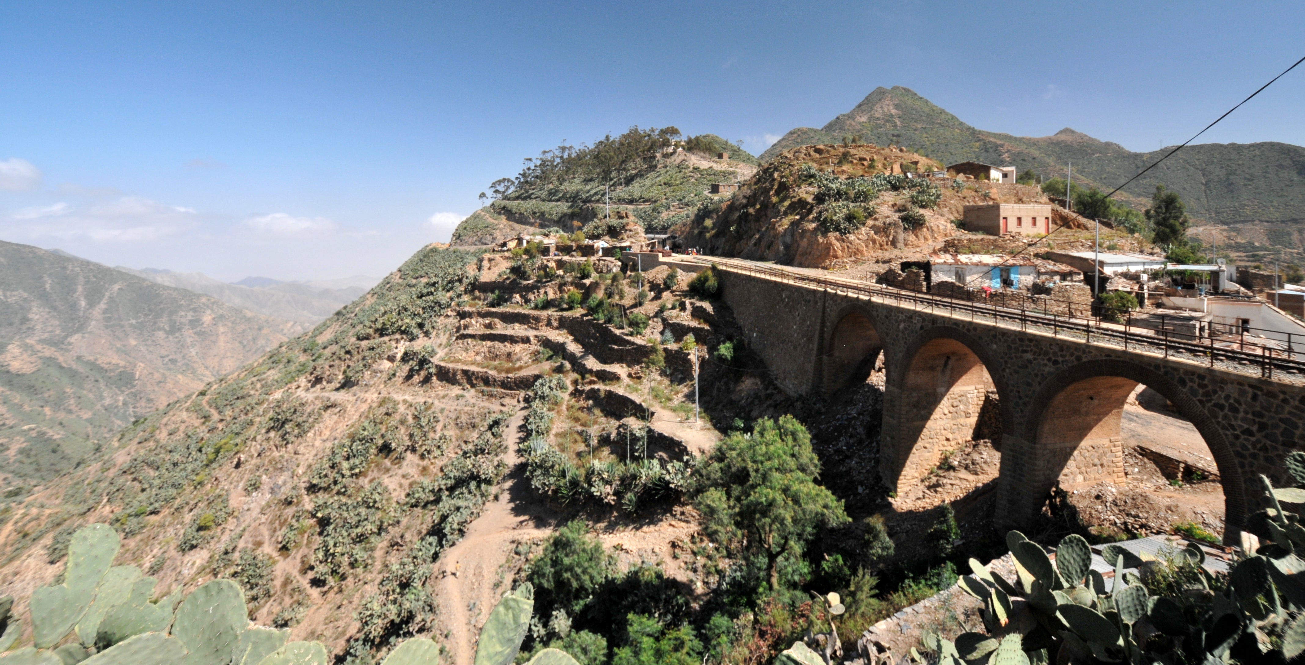 Eritrea, road from Asmara to Masawa
