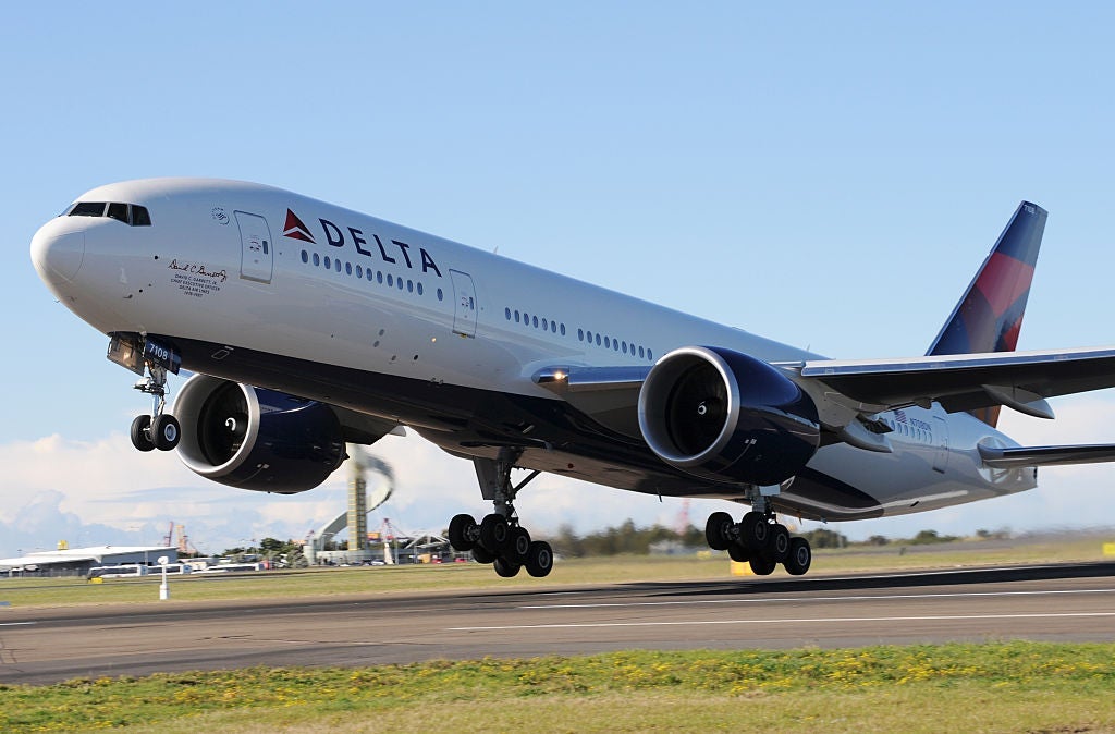 Delta Air Lines first flight from Sydney to Los Angeles
