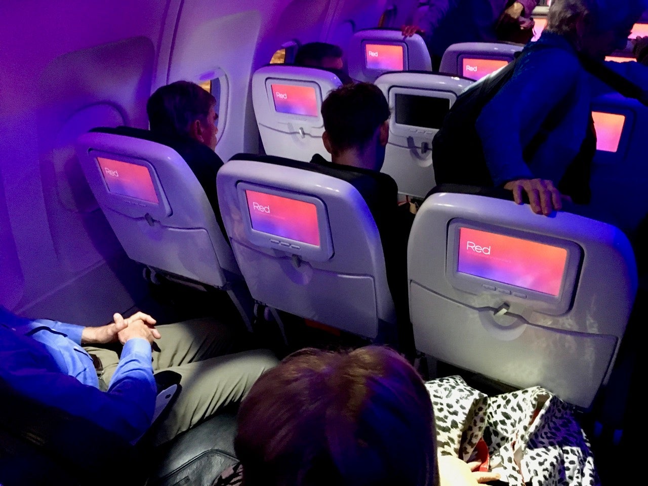 Virgin America red