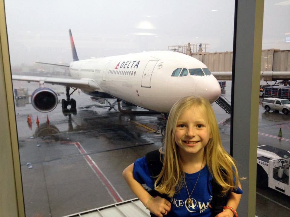 Abrielle, 8, to go to Hawaii