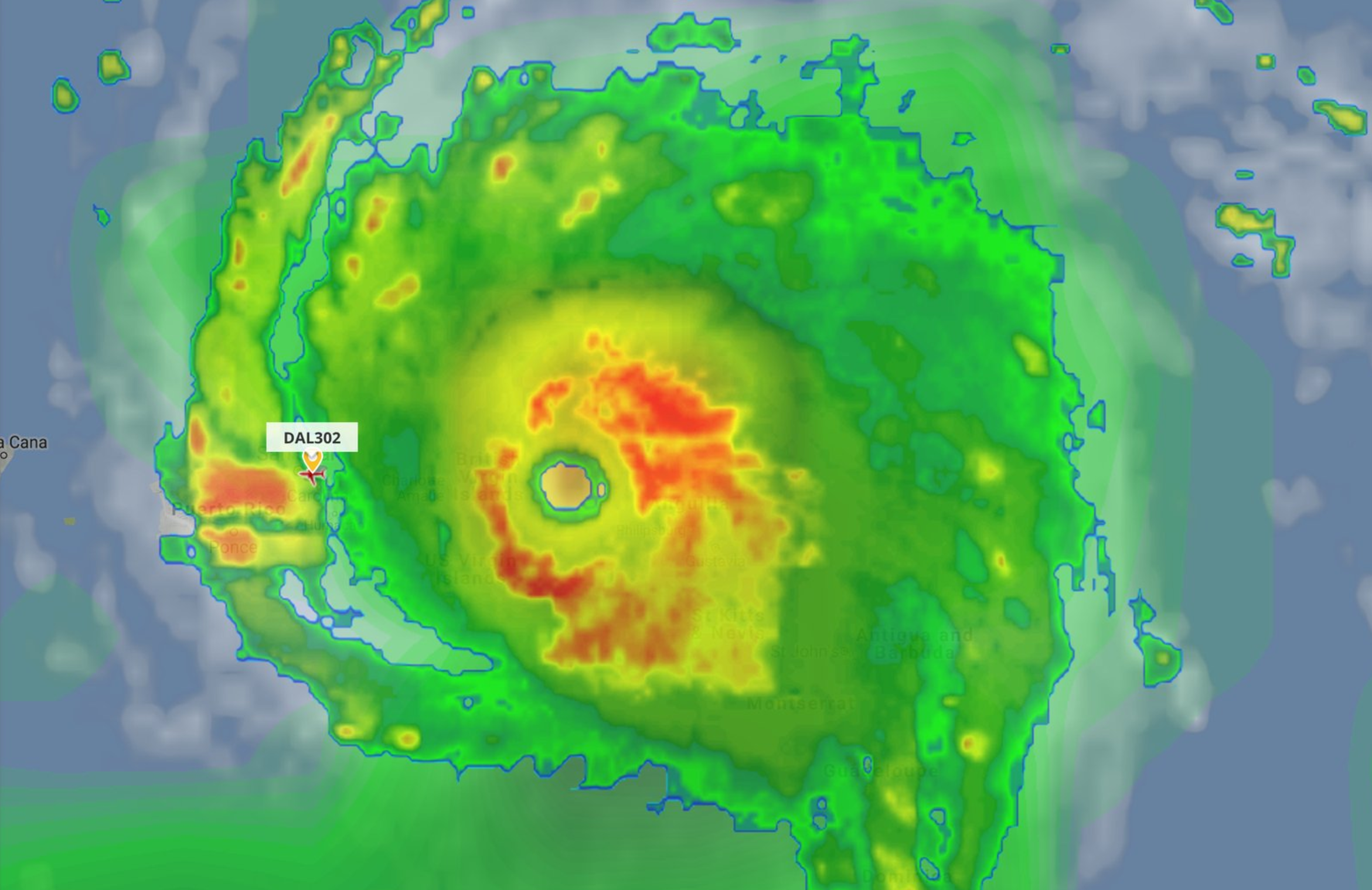 Delta 302 on the ground in SJU