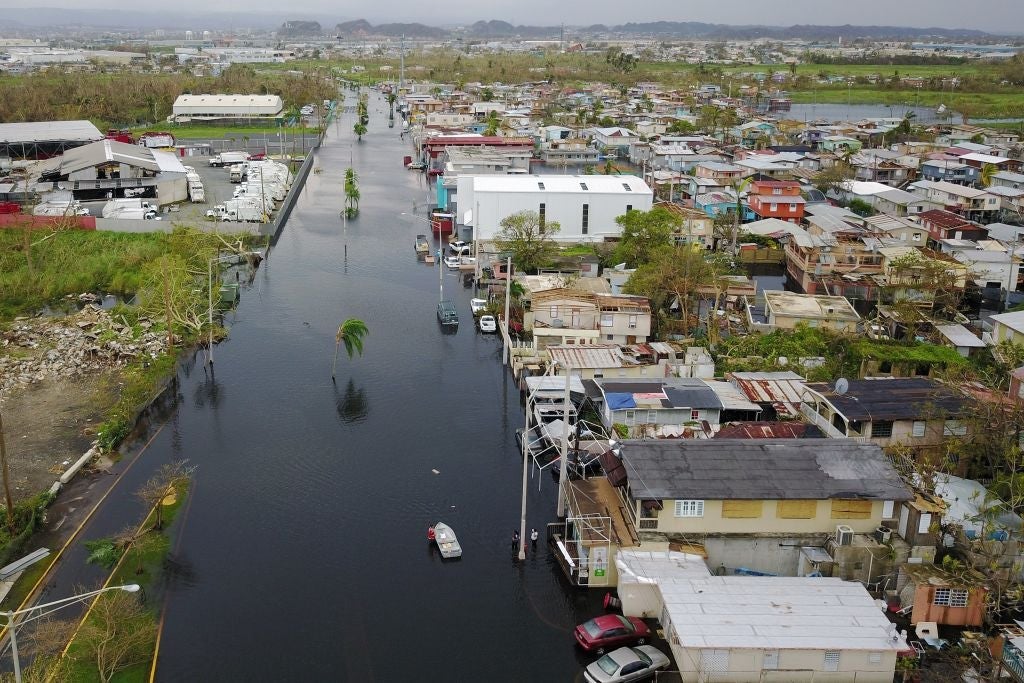 PUERTORICO-CARIBBEAN-WEATHER-HURRICANE