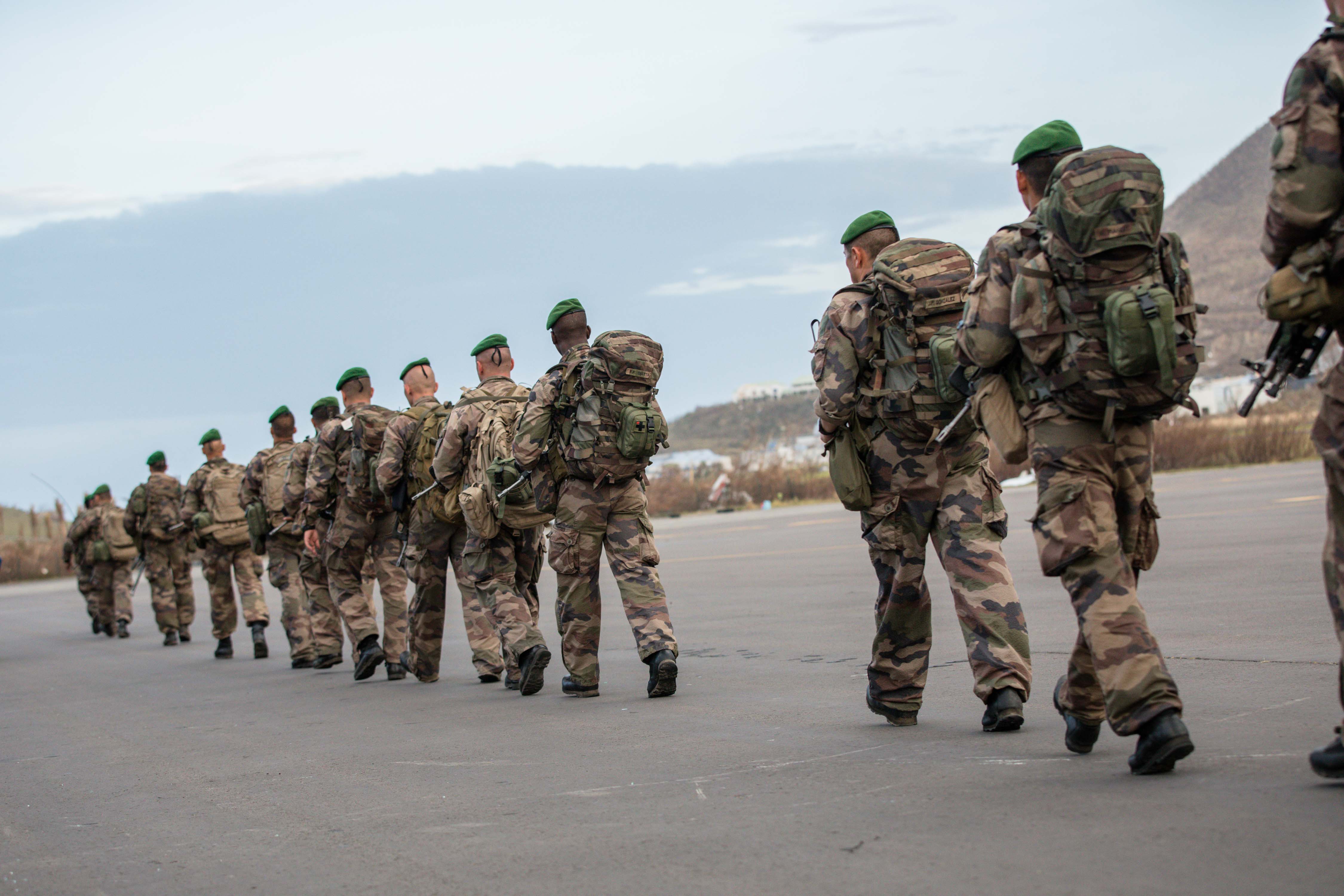 French Carribean Islands After The Passage Of Hurricane Irma