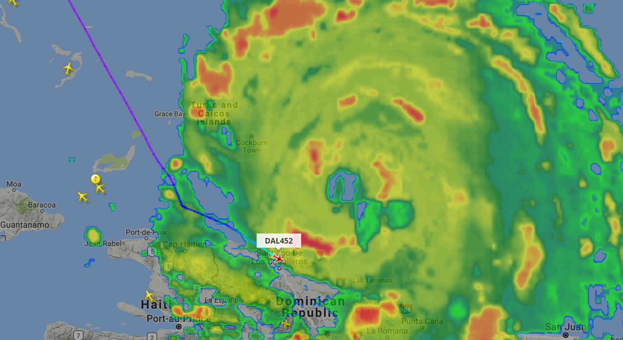 delta flying into STI - Copy