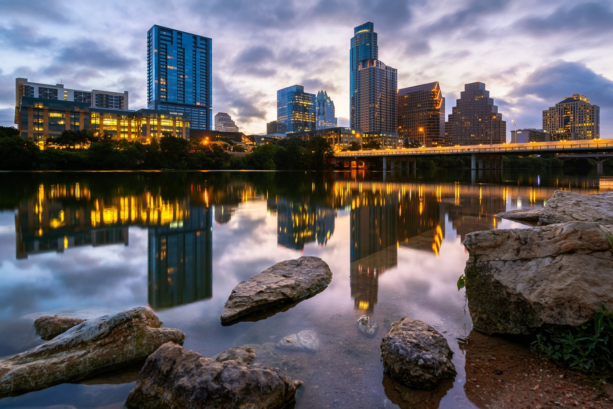 Early Morning, Austin, Texas, America