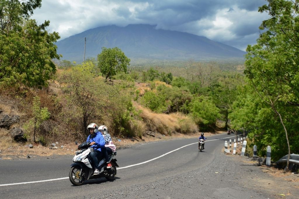 INDONESIA-BALI-VOLCANO