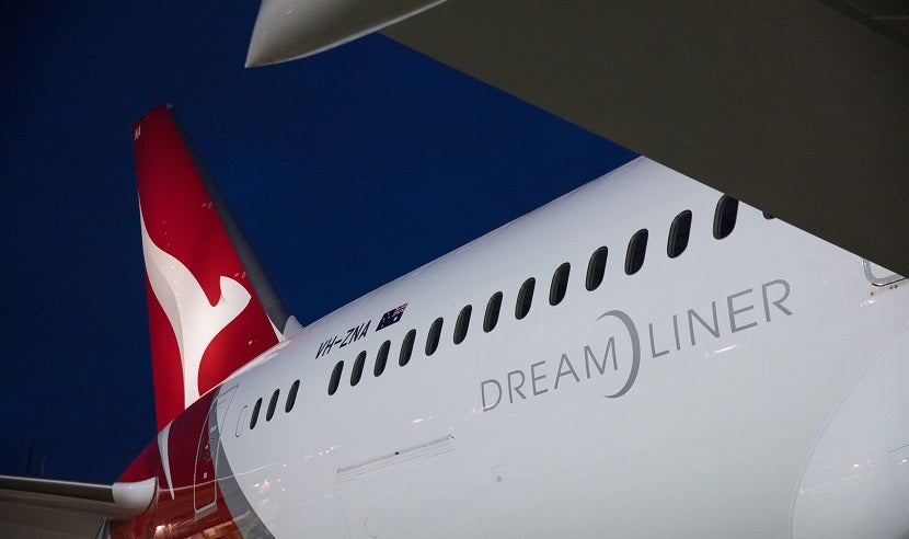 IMG Qantas 787-9 Dreamliner Plane Tail
