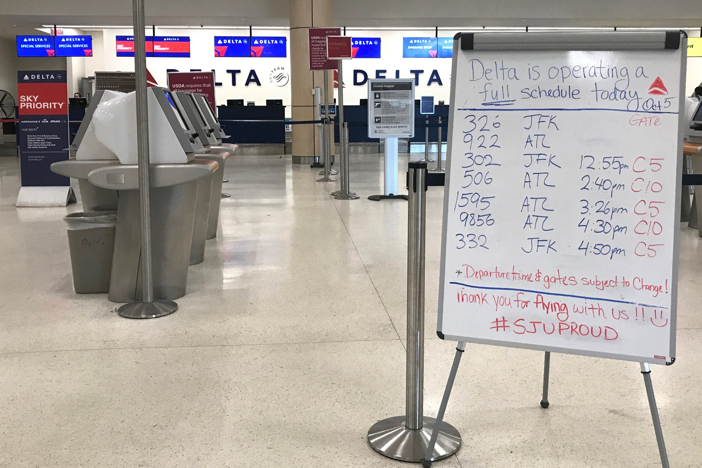 San Juan Airport After Maria
