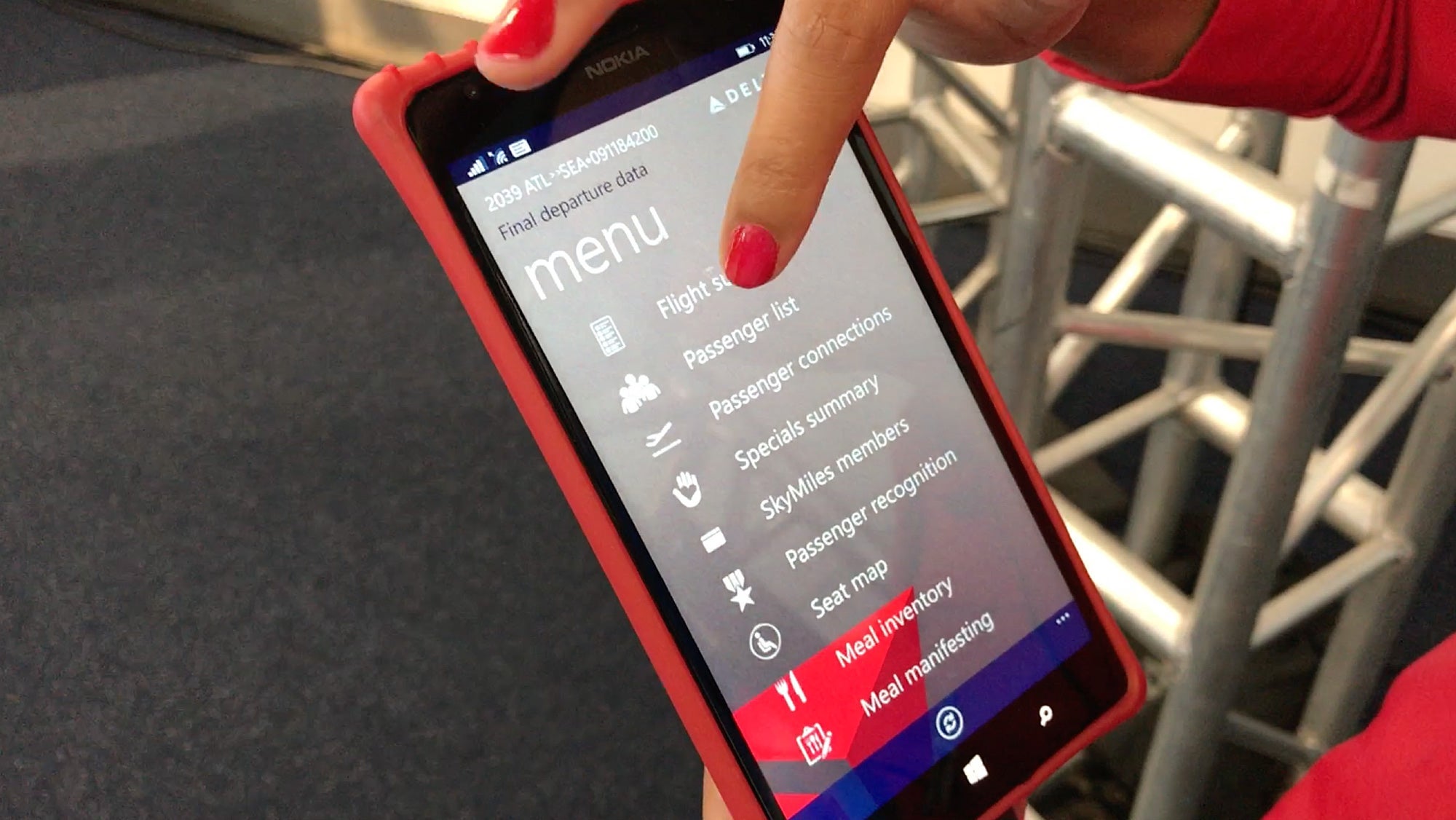 Delta flight attendant app