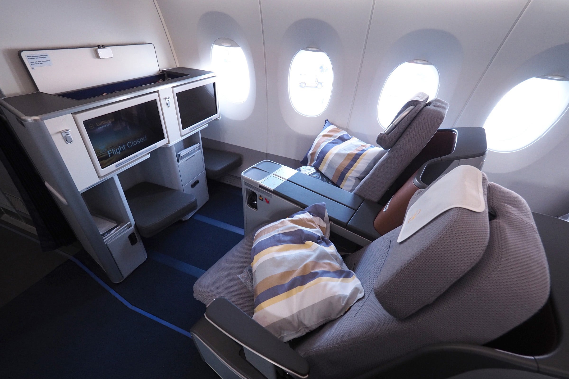 Lufthansa A350 Business Class Review
