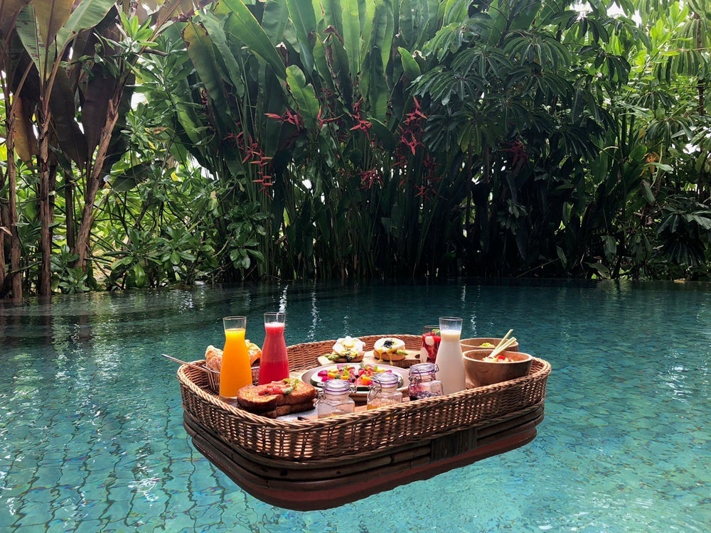 Bali Floating Breakfast Ritz