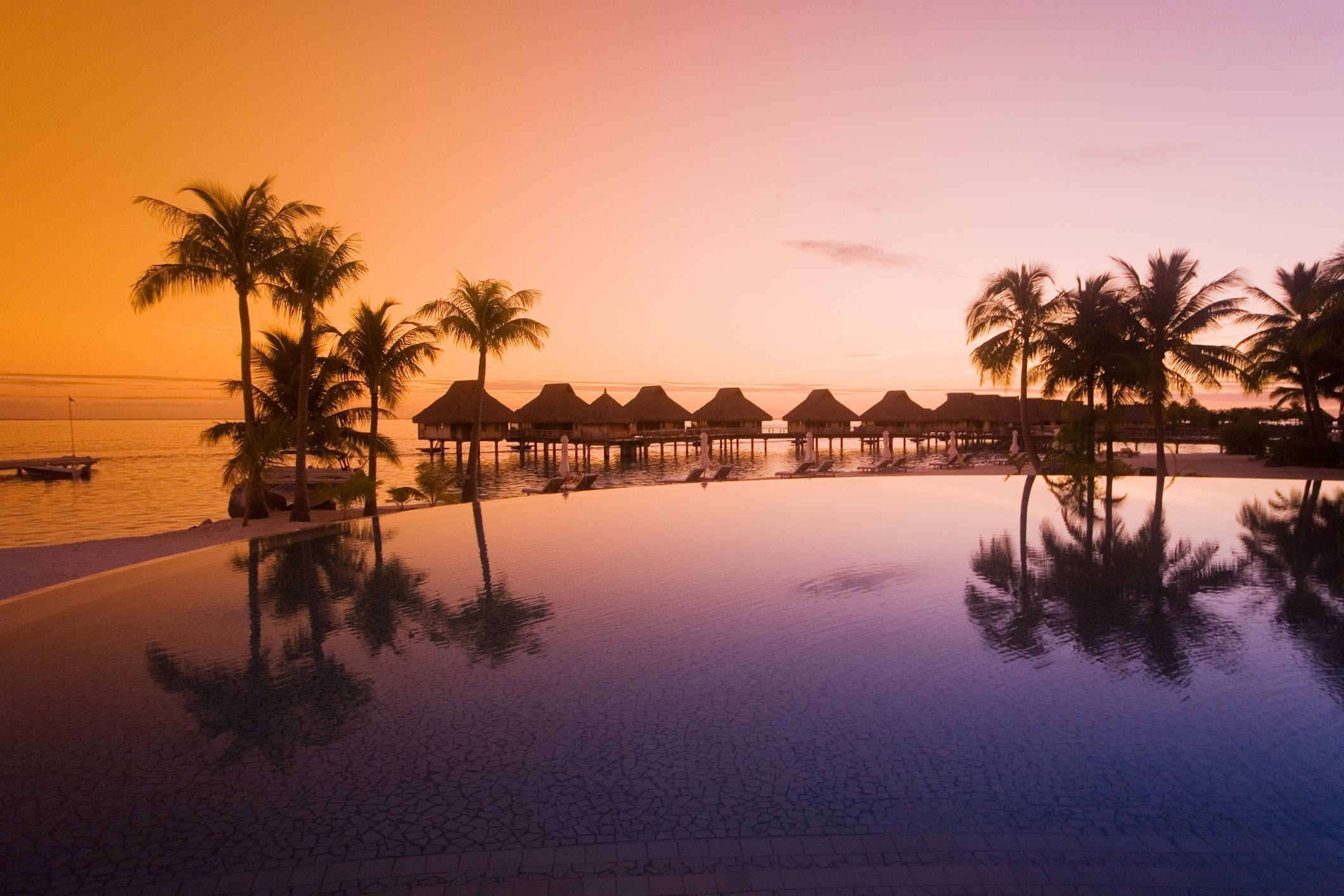 Holiday resort in bora bora