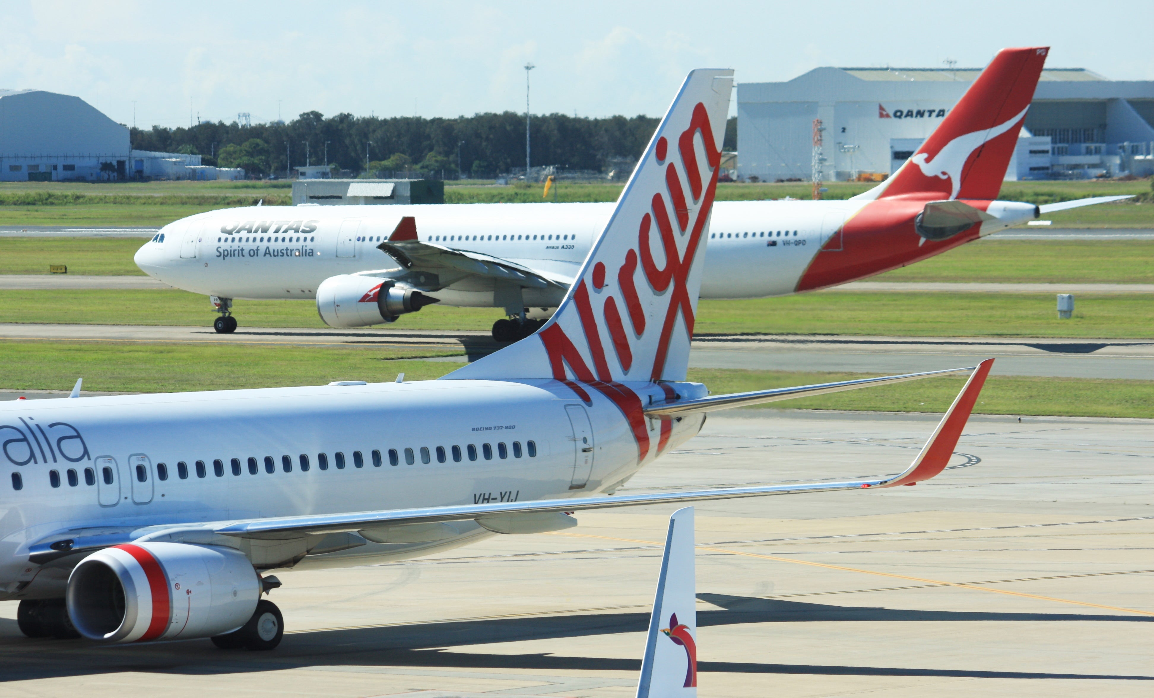 virgina australia qantas