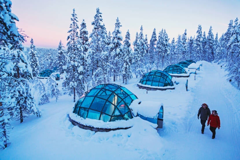 Kakslauttanen glass igloo 2