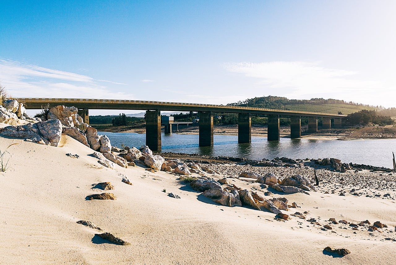 Villiersdorp, Theewaterskloof Dam Cape Town drought