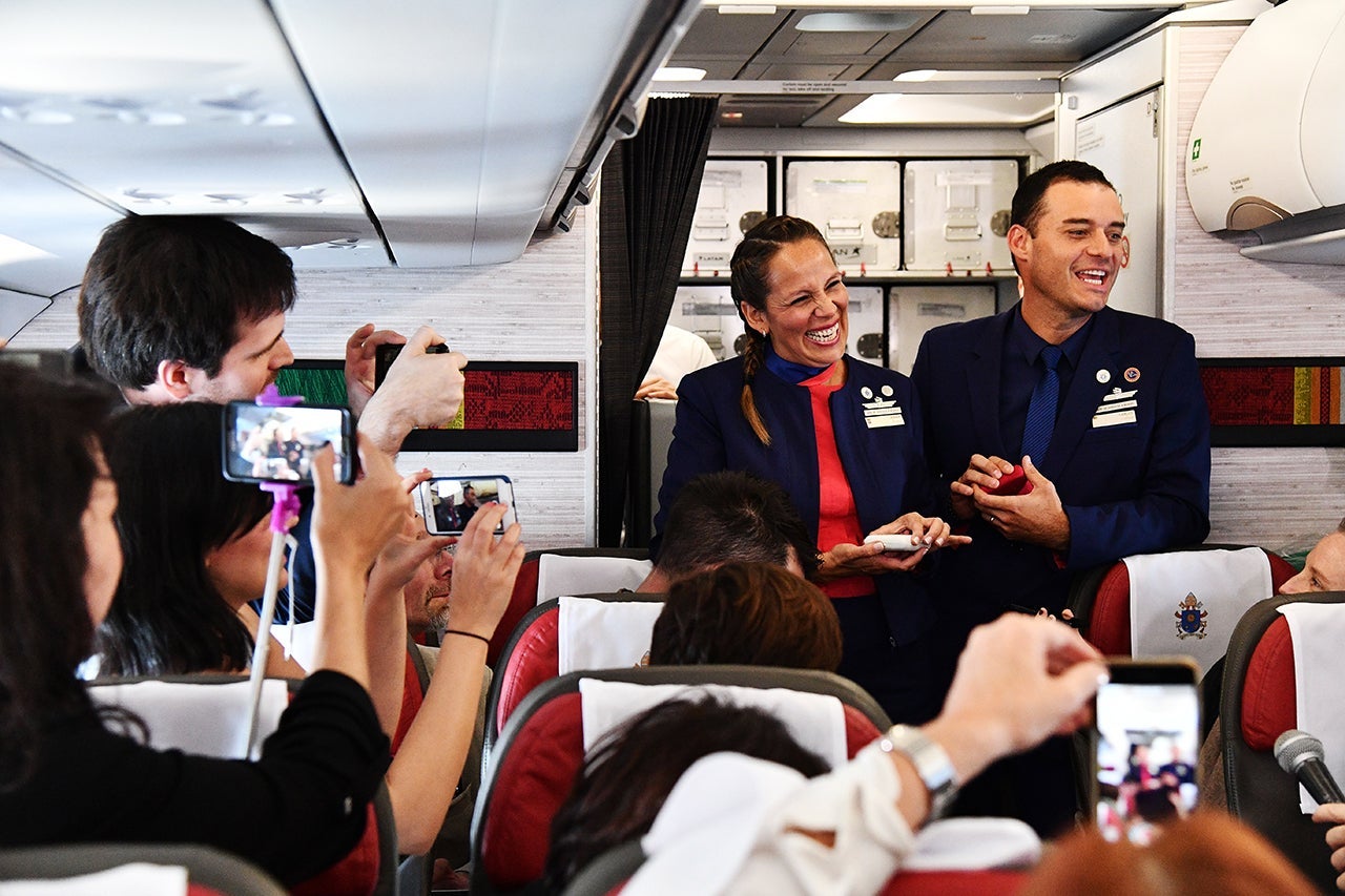 CHILE-POPE-VISIT-MARRIAGE