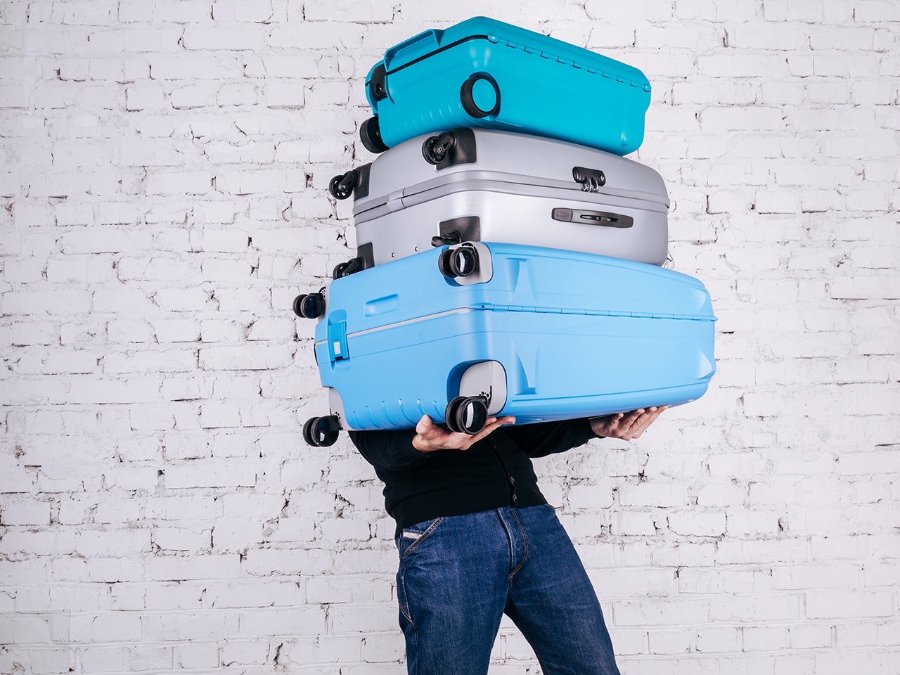 The man with the suitcases