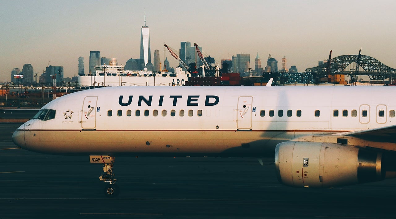 Airplanes at Newark Liberty Airport