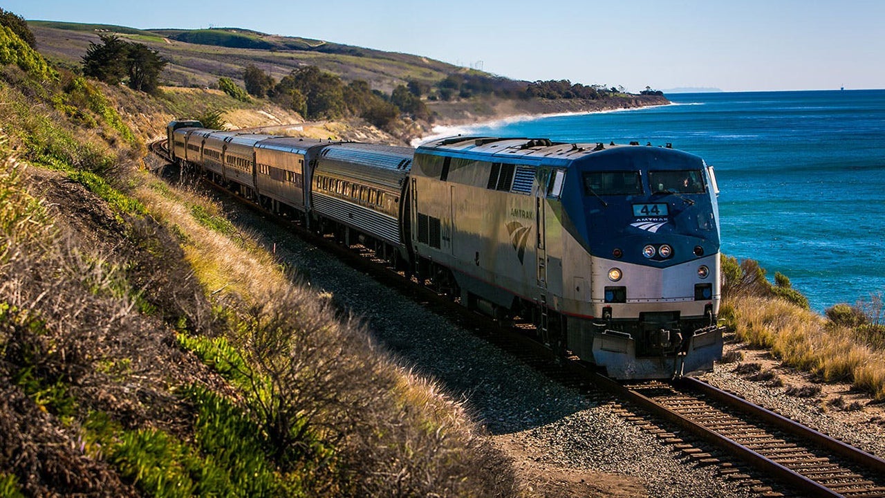 Amtrak Coast Starlight train