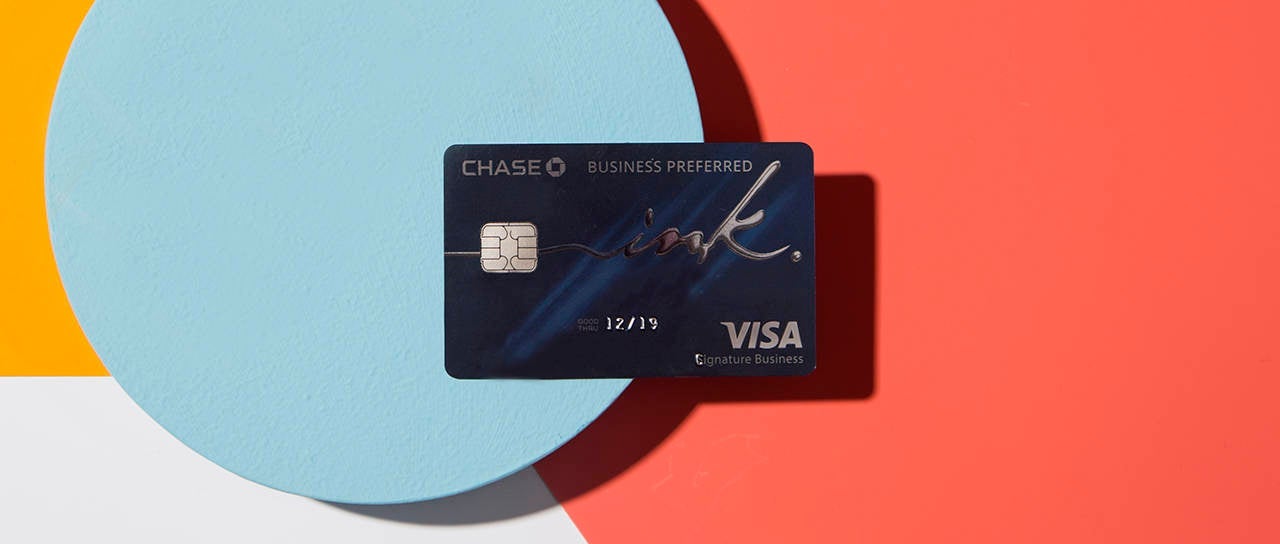Chase Ink Business Preferred CREDIT CARD STILL LIFE