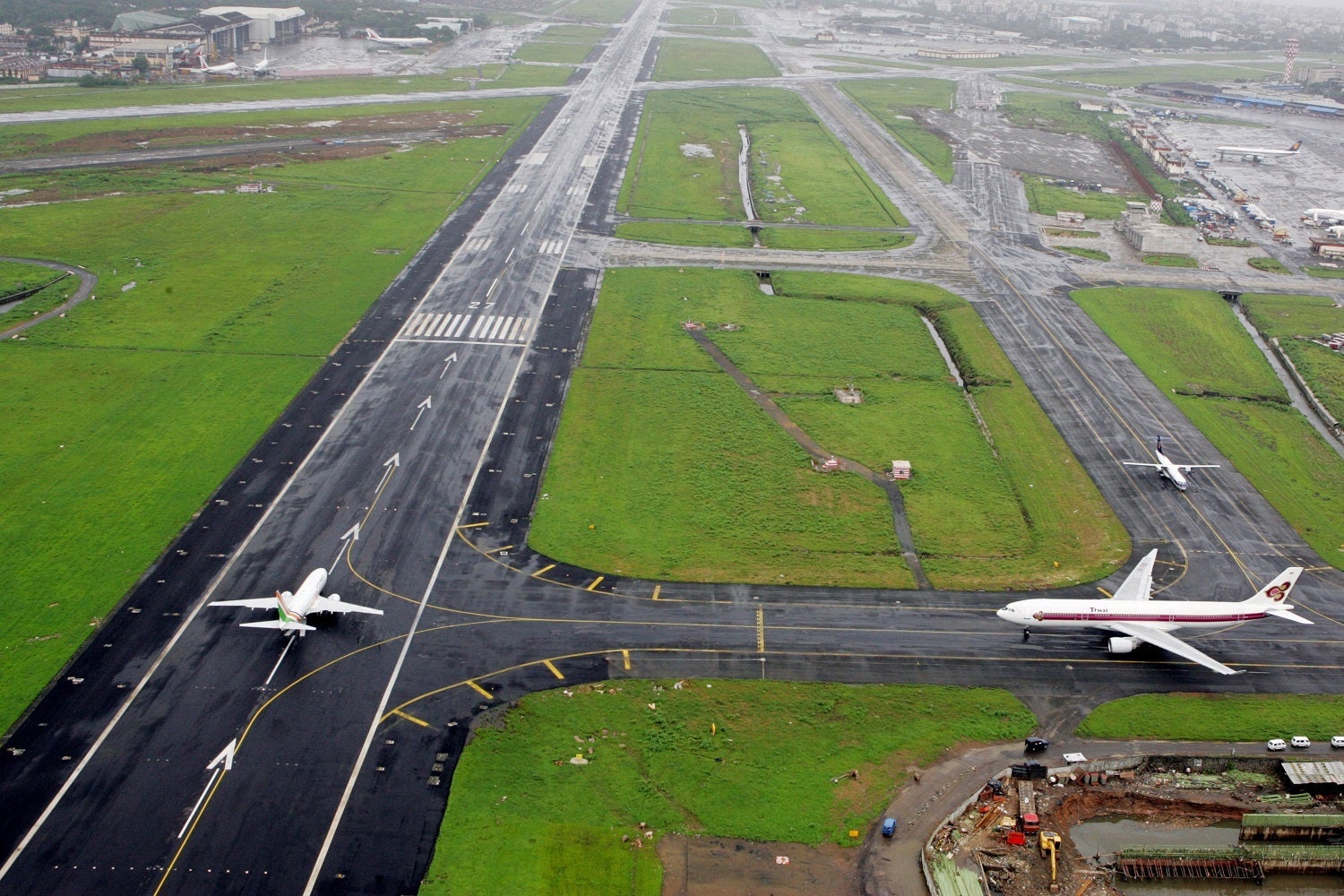 Mumbai'S Chhatrapati Shivaji Maharaj International Airport At Sahar, Bombay Mumbai, Maharashtra, India.