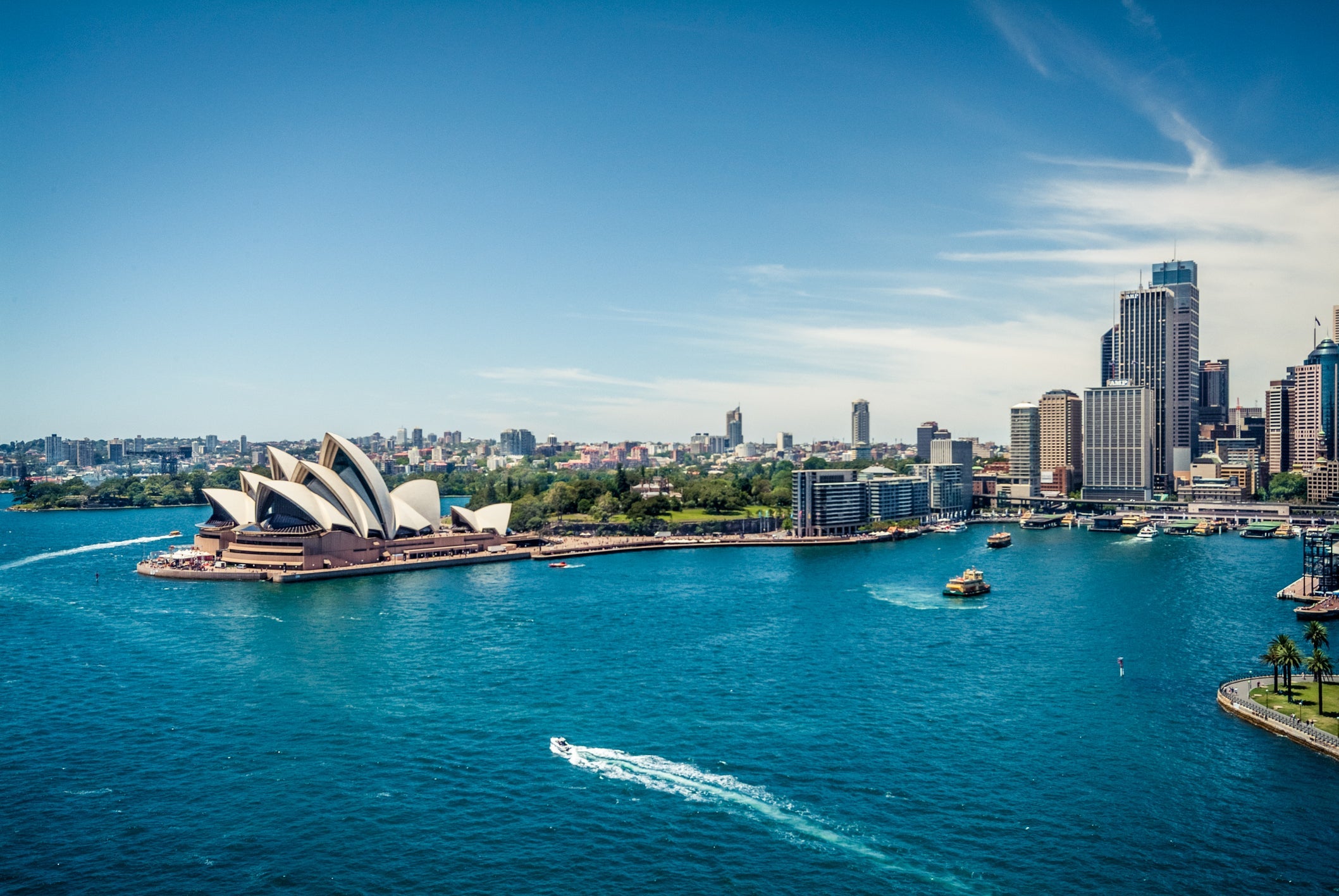 View of Sydney Harbour, Australia