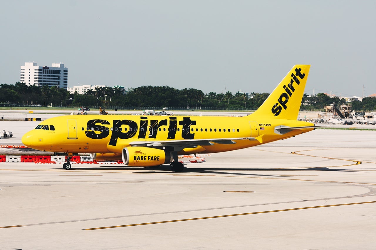 Spirit Plane A319 Exterior 1