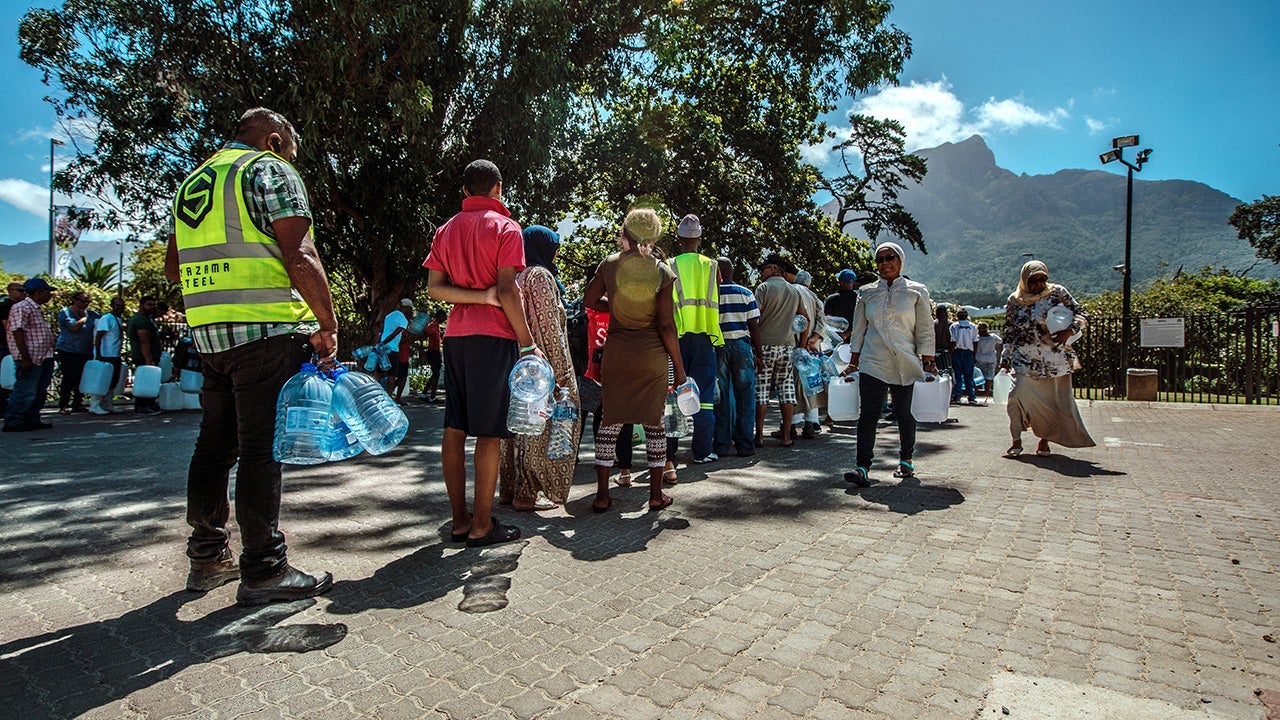 Residents Of Cape Town Face Worsening Drought Conditions And Water Restricitions
