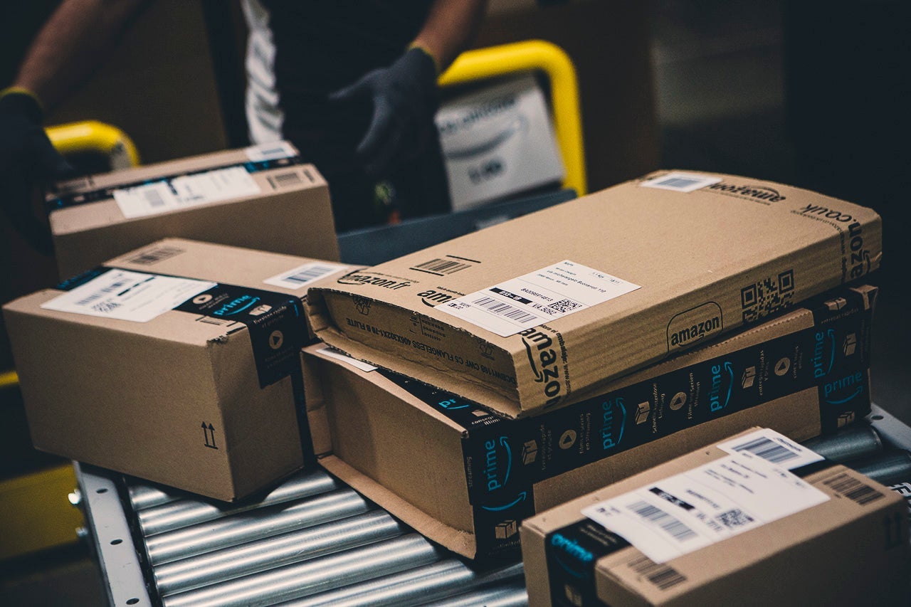 Amazon's Italian Fulfillment Centre Prepares For Black Friday