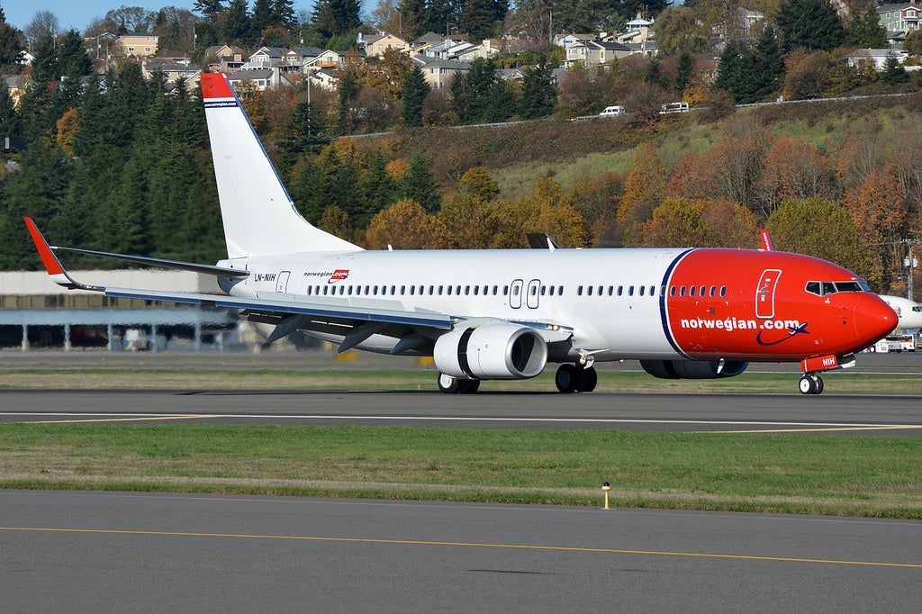 norwegian 737 Andrew W. Sieber / Flickr.