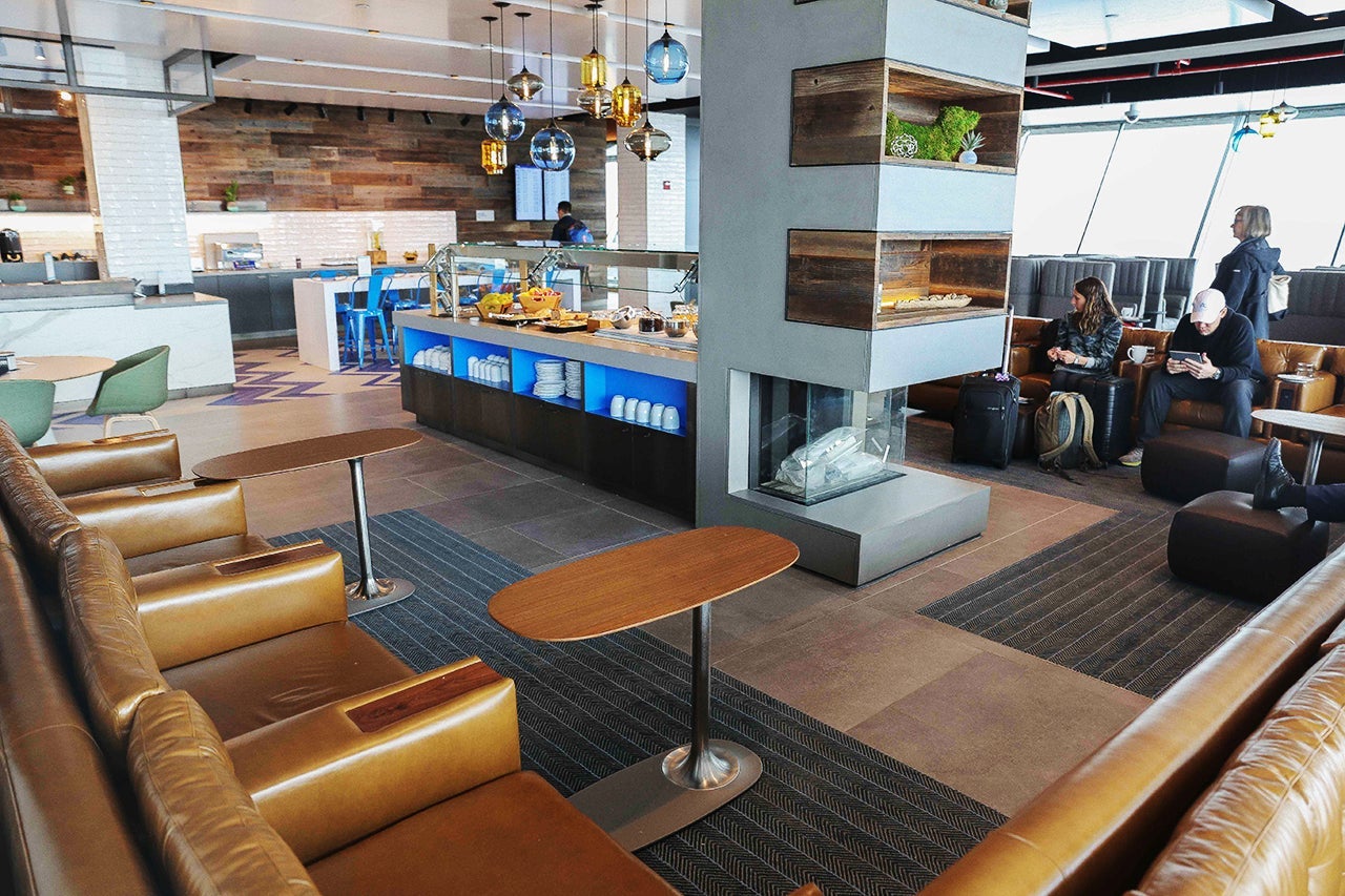 Alaska Airlines Lounge JFK Brendan Dorsey