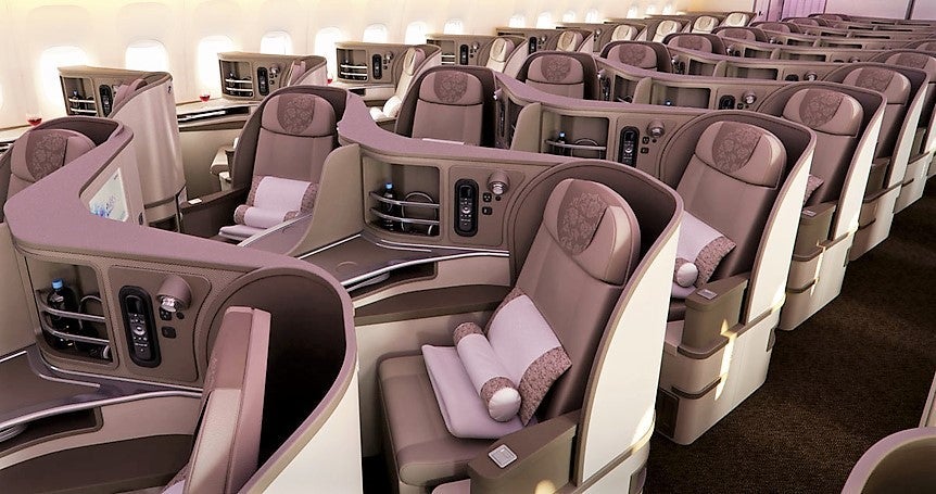 China Eastern business class