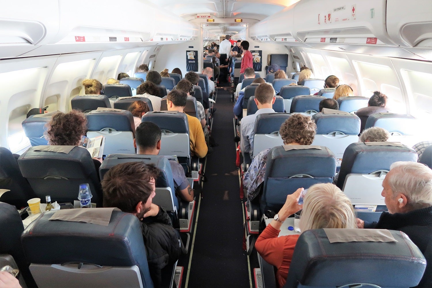 Primera Air cabin shot