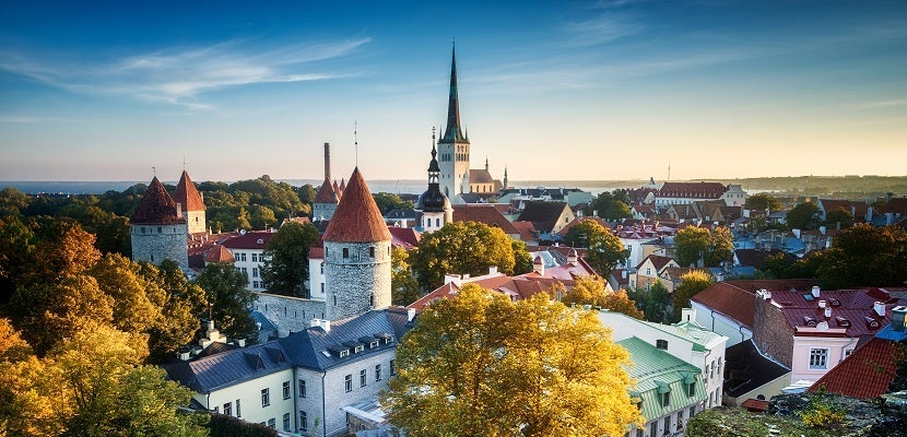 Tallinn in golden