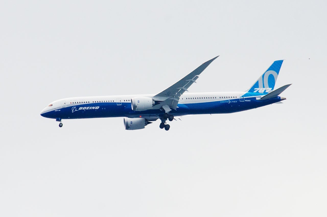 787-10 Boeing Livery