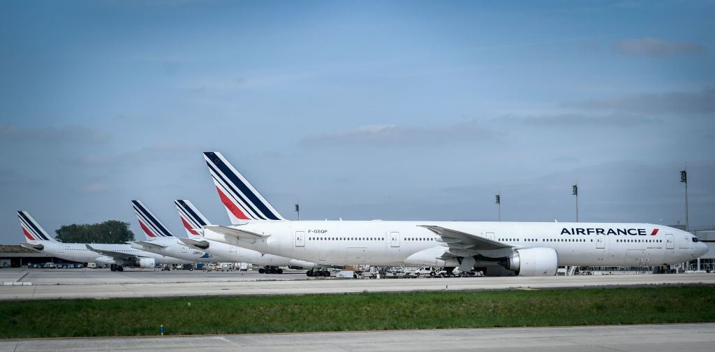 FRANCE-LABOUR-STRIKE-AIR FRANCE