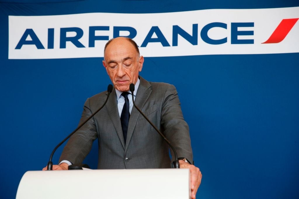 FRANCE-SOCIAL-TRANSPORT-AVIATION-STRIKE-UNIONS-AIR FRANCE