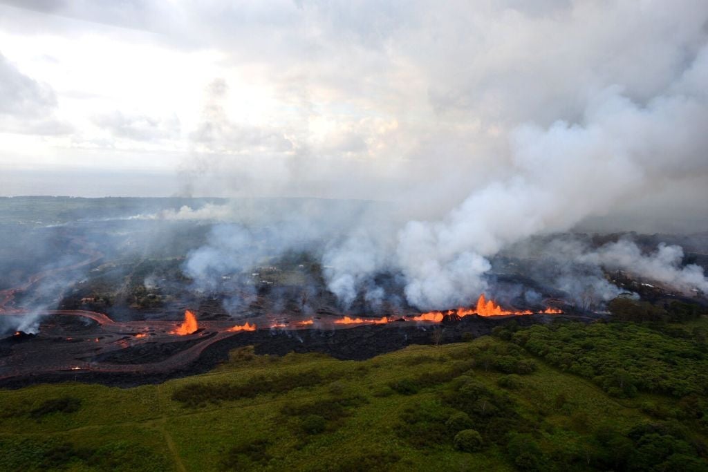 US: Hawaii volcano destroys dozens of structures