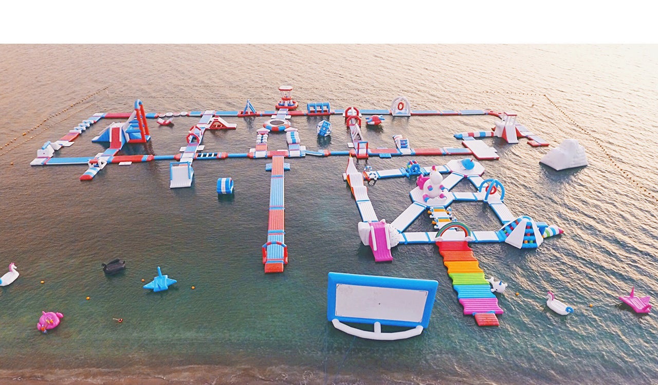 Inflatable + Unicorn Island