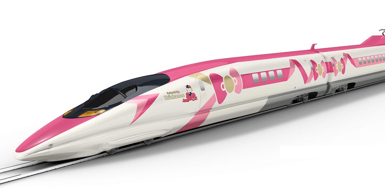 Shinkansen Hello Kitty train 1
