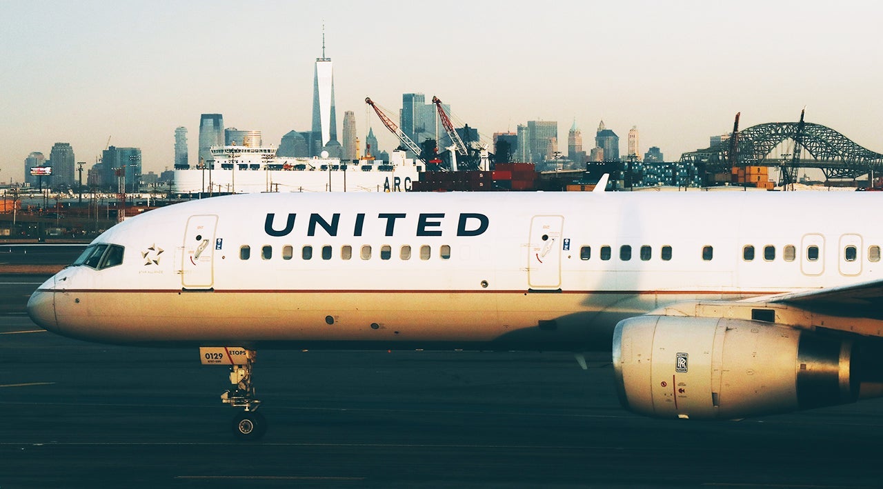 Airplanes at Newark Liberty Airport