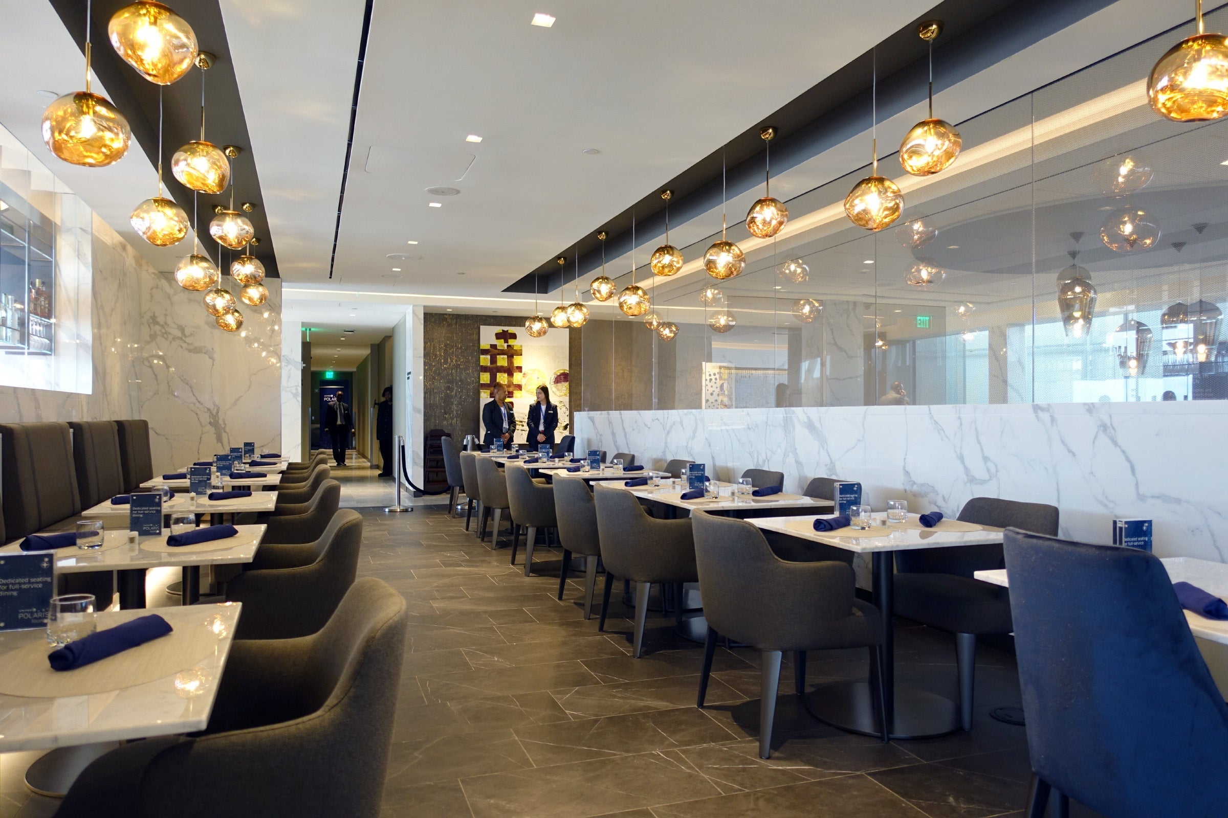 IAH United Polaris Lounge Preview Houston